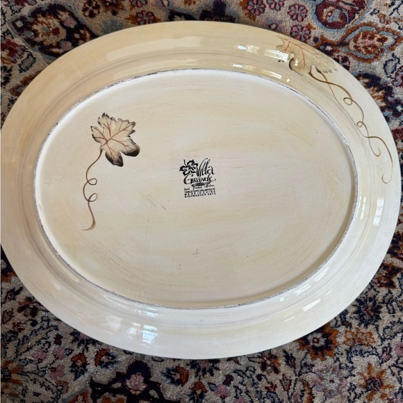 Villa Grande Handpainted XL Serving Platter - Picture 2 of 6